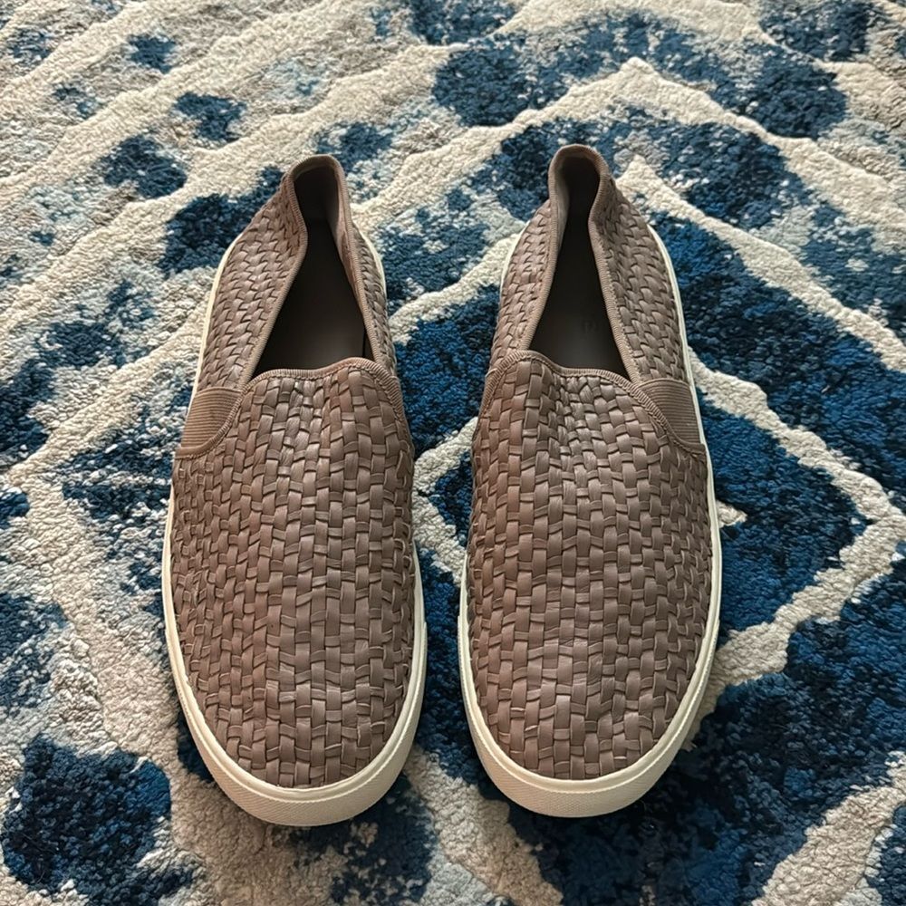 Woven Leather Preston Sneaker